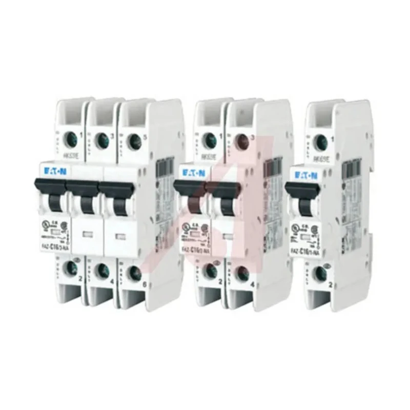 Eaton 3-Pole Miniature Circuit Breaker 30A Type C 415V AC 60V DC 10kA Breaking Capacity 102253 FAZ-C30/3-NA