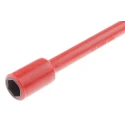 Wera VDE Hexagon Nut Driver with 12 mm Tip, 1000V Approved, 125 mm Blade, 237 mm Overall Length 05005335001