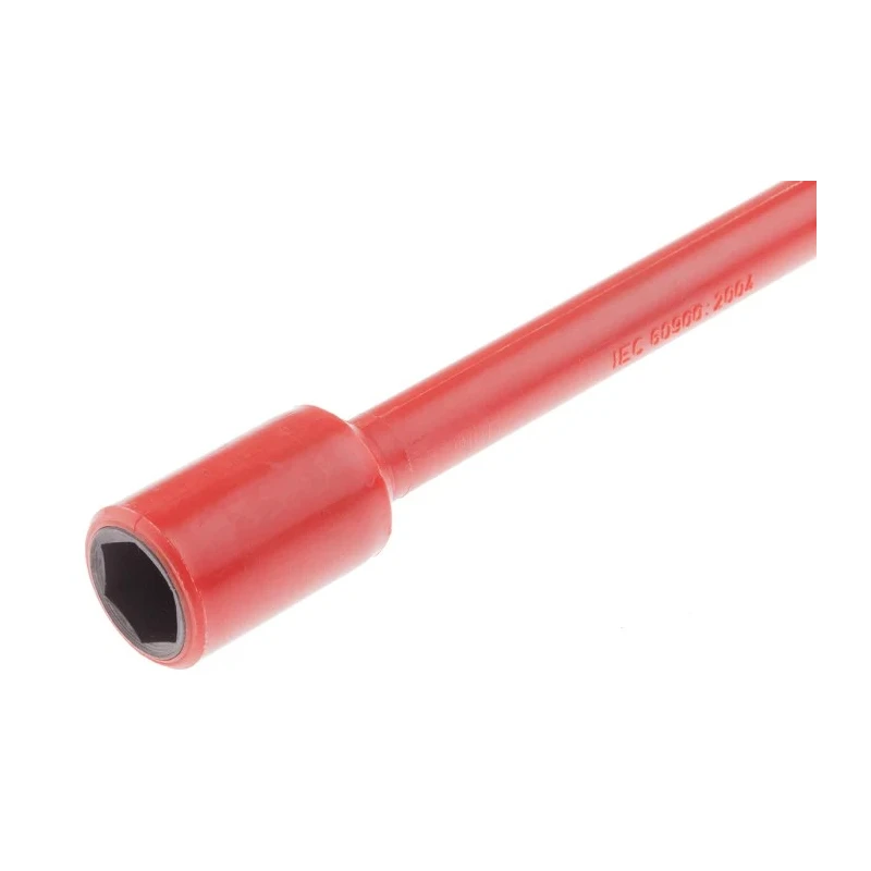 Wera VDE Hexagon Nut Driver with 12 mm Tip, 1000V Approved, 125 mm Blade, 237 mm Overall Length 05005335001