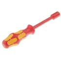 Wera VDE Hexagon Nut Driver with 12 mm Tip, 1000V Approved, 125 mm Blade, 237 mm Overall Length 05005335001