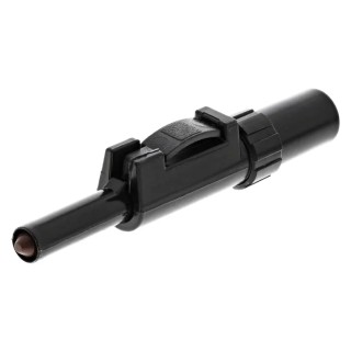 Hirschmann Test & Measurement Black Male Banana Plug, 4 mm Connector, Solder Termination, 60V dc, 30A, Nickel 931824100