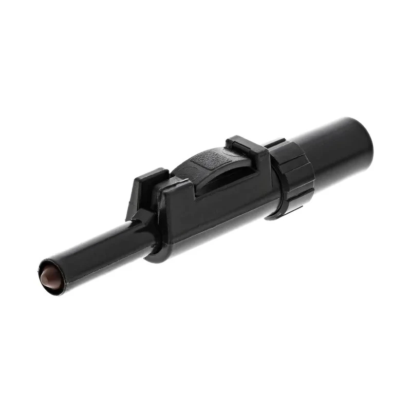 Hirschmann Test & Measurement Black Male Banana Plug, 4 mm Connector, Solder Termination, 60V dc, 30A, Nickel 931824100