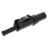 Hirschmann Test & Measurement Black Male Banana Plug, 4 mm Connector, Solder Termination, 60V dc, 30A, Nickel 931824100