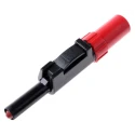 Hirschmann Test & Measurement Red Male Banana Plug, 4 mm Connector, Solder Termination, 60V dc, 30A, Nickel Plating 931824101