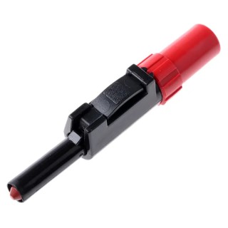 Hirschmann Test & Measurement Red Male Banana Plug, 4 mm Connector, Solder Termination, 60V dc, 30A, Nickel Plating 931824101