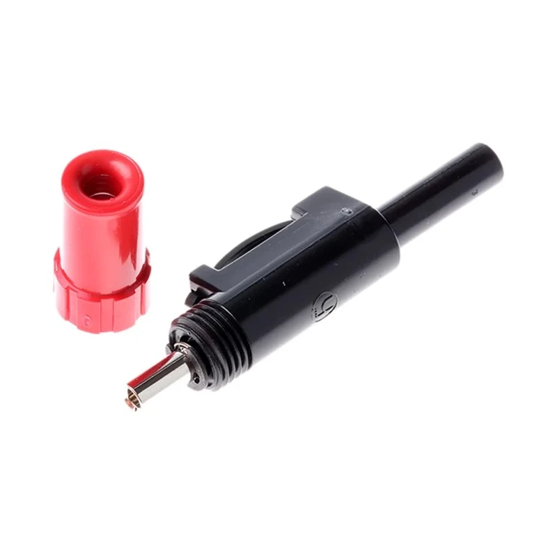 Hirschmann Test & Measurement Red Male Banana Plug, 4 mm Connector, Solder Termination, 60V dc, 30A, Nickel Plating 931824101