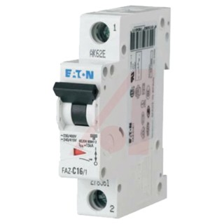 Eaton xEffect Miniature Circuit Breaker 1-Pole 500mA Type D 240V AC 48V DC 10 kA Breaking Capacity 278568 FAZ-D0,5/1