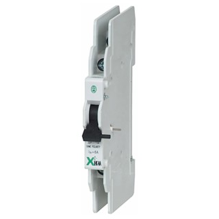 Eaton Auxiliary Contact, 2 Contact, 1 NO/1 NC, FAZ Series, DIN Rail Mount, 6 A, 250V AC, 113895 Z-IHK-NA