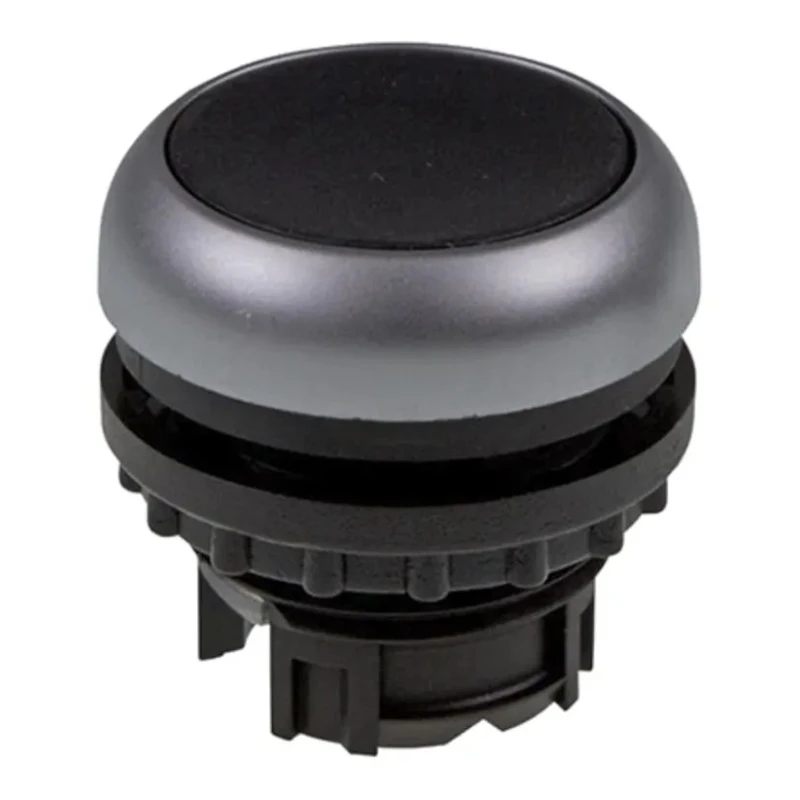 Eaton M22 Series Black Momentary Push Button Head 22 mm Cutout IP67 216590 M22-D-S