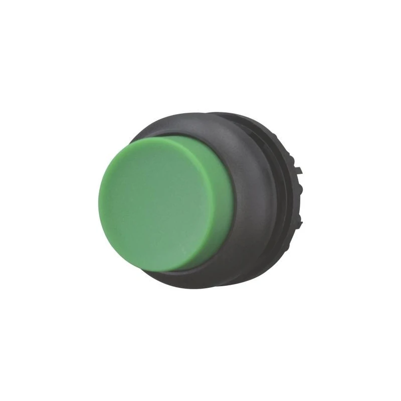 Eaton RMQ Titan M22 Series Push Button Switch, Momentary Spring Return, Panel Mount, 22 mm Cutout, IP67 216645 M22S-DH-G