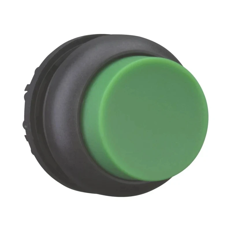 Eaton RMQ Titan M22 Series Push Button Switch, Momentary Spring Return, Panel Mount, 22 mm Cutout, IP67 216645 M22S-DH-G