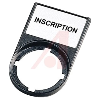 Eaton I/O II Label Holder for Use with 22.5 mm Modular Pushbutton 216486 M22S-ST-X93