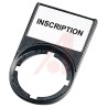 Eaton I/O II Label Holder for Use with 22.5 mm Modular Pushbutton 216486 M22S-ST-X93