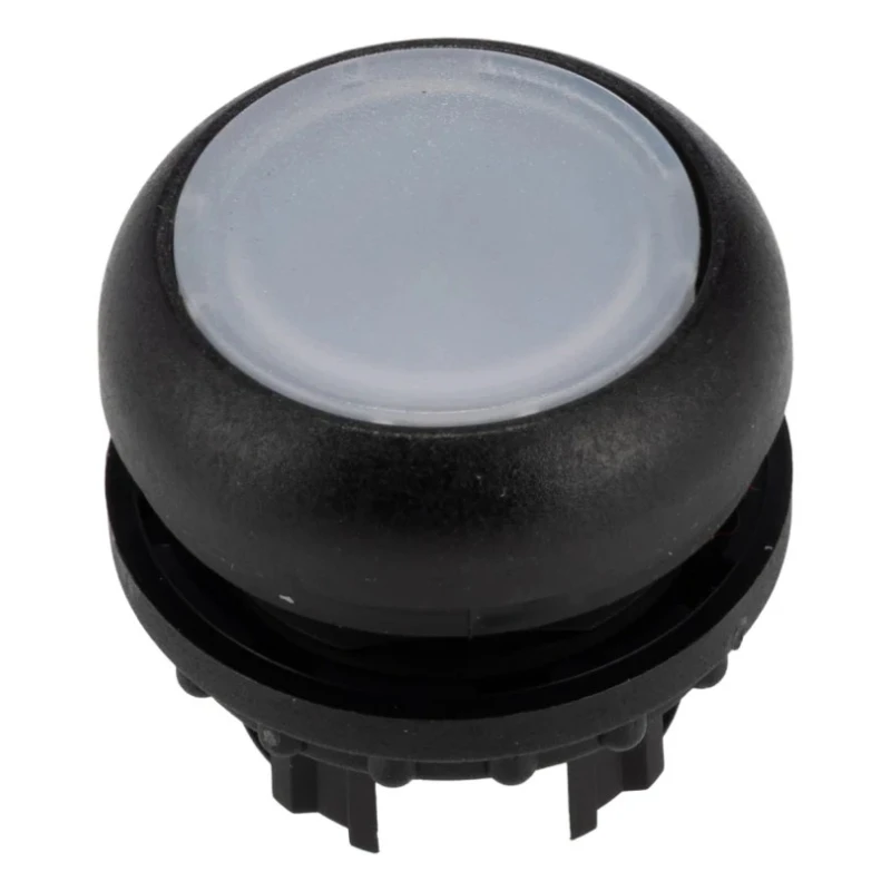 Eaton RMQ Titan M22 Series Illuminated Push Button Switch Panel Mount 22 mm Cutout 1 NO/1 NC IP67 IP69K 216924 M22S-DL-W
