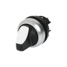 Eaton M22 Series 2 Position Selector Switch Head, 22 mm Cutout, Black Handle, IP66 216867 M22-WRK