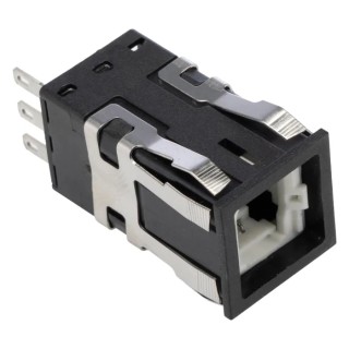 Honeywell Technologies AML Series Front Panel Mount Momentary Push Button Switch Rectangular Polycarbonate IP67 AML21BBA2AA