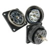 SMC Pneumatic Multi-Connector Fitting DM Series Aluminium Alloy Zinc Chromated Black Anodised DM6-06N-C2