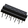 TE Connectivity Micro-MaTch Series Straight Through Hole PCB Socket, 10-Contact, 2 Row, 1.27 mm Pitch, 100V 1-2178710-0