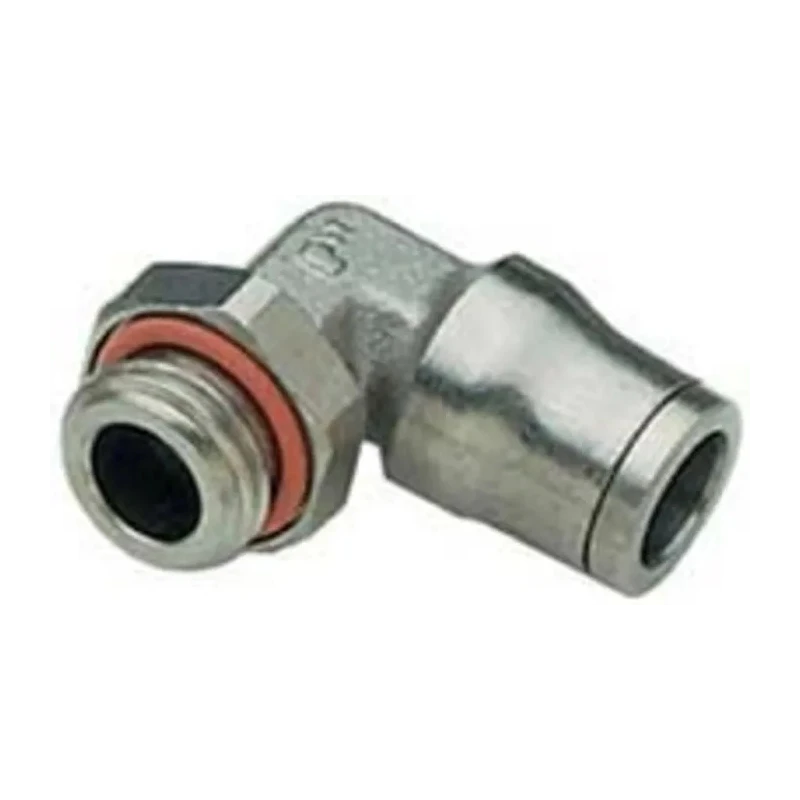Legris LF3600 Series Pneumatic Male Threaded-to-Tube Fitting Nickel Plated Brass 3/8 in G Thread LF3600