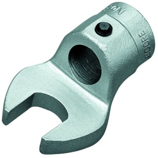 Gedore Torque Wrench Insert Square Spanner Head 9 x 12 mm Insert Size 13 mm Chrome Finish 7710230