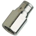 Legris Pneumatic Female Threaded-to-Tube Fitting Nickel Plated Brass 1/8 in G Thread LF3600 