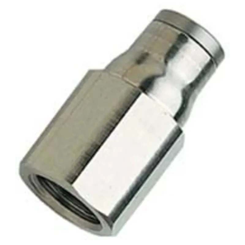 Legris Pneumatic Female Threaded-to-Tube Fitting Nickel Plated Brass 1/8 in G Thread LF3600 