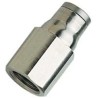 Legris Pneumatic Female Threaded-to-Tube Fitting Nickel Plated Brass 1/8 in G Thread LF3600