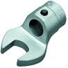 Gedore Chrome Vanadium Steel Open End Torque Wrench Insert Head 9 x 12 mm Insert, 29 mm Size 1552309