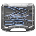 Gedore 8-Piece Circlip Plier Set with Chrome Vanadium Steel, Plastic-Dipped Handles, 10-60mm Capacity 2148706