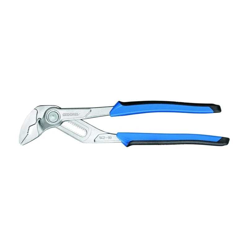 Gedore 5-Piece Water Pump Plier Set, 260mm Overall Length, 39mm Jaw, Chrome Vanadium Steel, ESD Safe 6416340