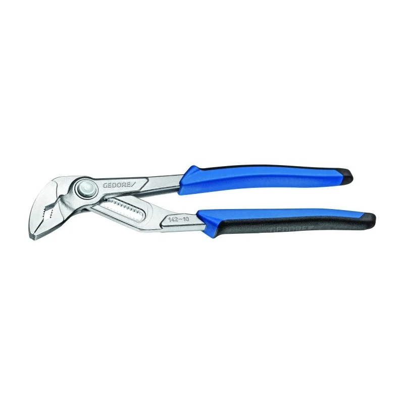 Gedore 5-Piece Water Pump Plier Set, 260mm Overall Length, 39mm Jaw, Chrome Vanadium Steel, ESD Safe 6416340