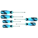 Gedore Phillips Standard Screwdriver Set Phillips Tip Sizes 5 to 8 mm, PH1, PH2, 6-Piece 1878743