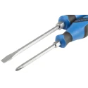 Gedore Phillips Standard Screwdriver Set Phillips Tip Sizes 5 to 8 mm, PH1, PH2, 6-Piece 1878743