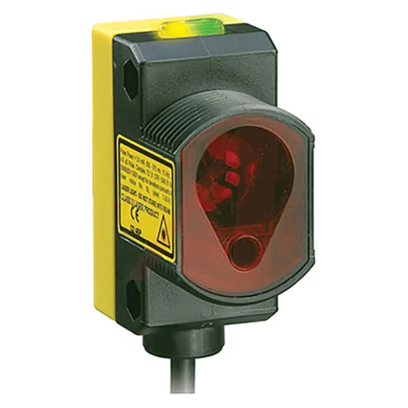 Banner Diffuse Photoelectric Sensor Block Sensor 1 mm to 100 mm Detection Range NPN Output IP67 QS18VN6AF100Q