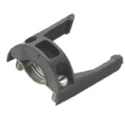 binder Cable Clamp Strain Relief Series 692/693 Black, Accessories for Circular Connector Backshell 08-0628-000-008