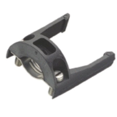 binder Cable Clamp Strain Relief Series 692/693 Black, Accessories for Circular Connector Backshell 08-0628-000-008