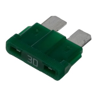 Eaton 30A Green Blade Fuse 32V DC Fast Acting ATC-30