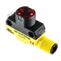 Banner Through Beam Photoelectric Sensor, Barrel Style, 20 m Detection Range, PNP Output, IP67 Rated QS18VP6RQ8