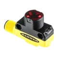 Banner Through Beam Photoelectric Sensor, Barrel Style, 20 m Detection Range, PNP Output, IP67 Rated QS18VP6RQ8