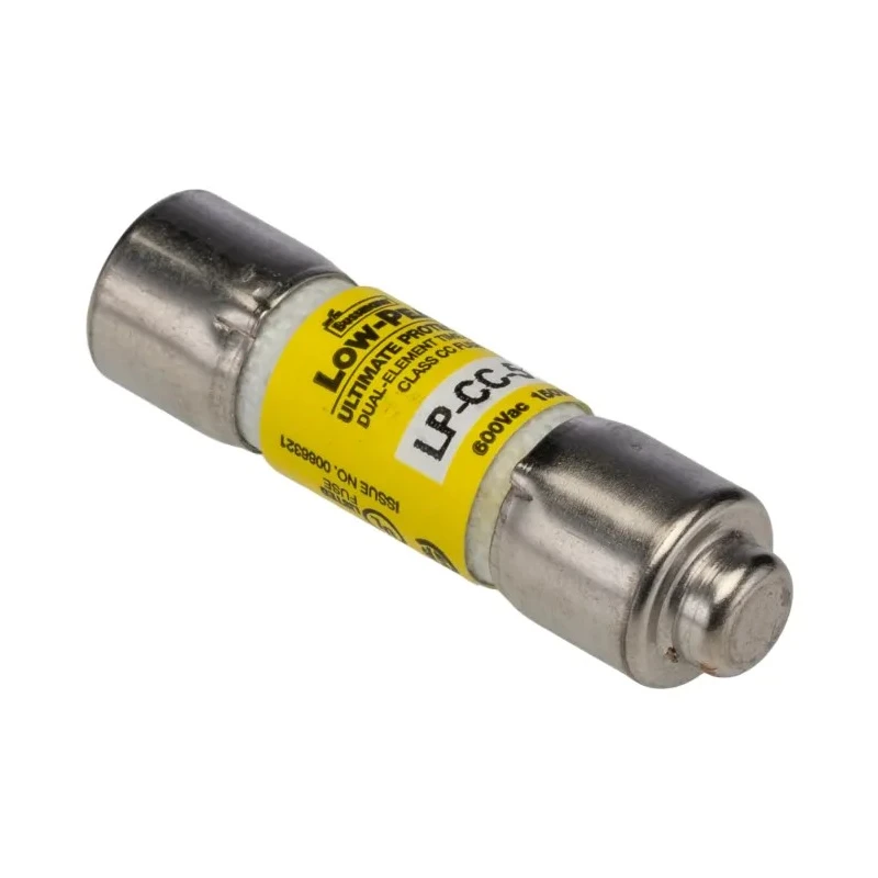 Eaton Melamine Cartridge Fuse 5A Current Rating, 10 x 38 mm, Time-Delay, 600V AC LP-CC-5