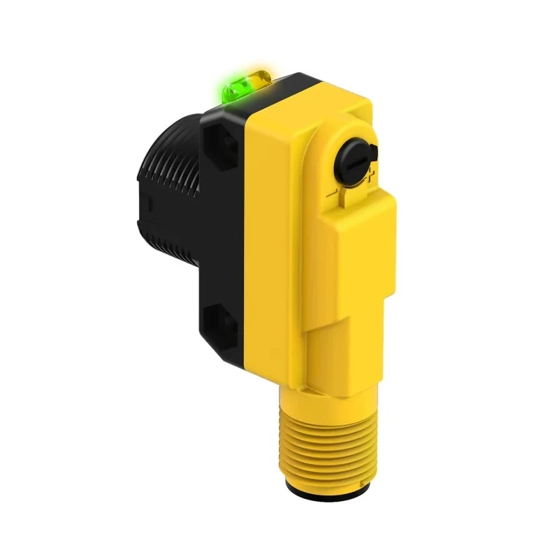 Banner Through Beam Photoelectric Sensor, Barrel Style, 20 m Detection Range, PNP Output, IP67 Rated QS18VP6RQ8