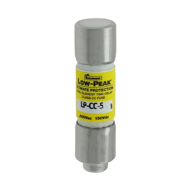 Eaton Melamine Cartridge Fuse 5A Current Rating, 10 x 38 mm, Time-Delay, 600V AC LP-CC-5