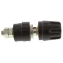 Hirschmann Test & Measurement Black 35A Test Connector with Brass Contacts Nickel Plated 2mm Hole Diameter 930103100