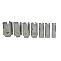 Makita Tungsten Carbide 51 mm Diameter Drill Bit Set Hex Shank 13mm, 10 Pieces D-51281