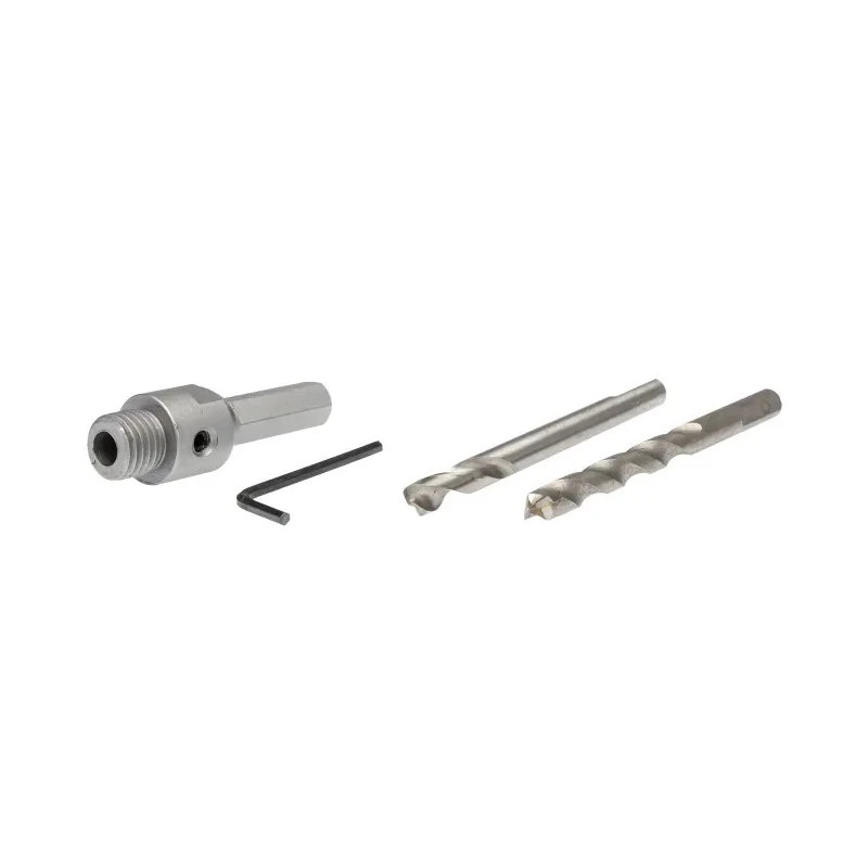 Makita Tungsten Carbide 51 mm Diameter Drill Bit Set Hex Shank 13mm, 10 Pieces D-51281
