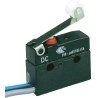 ZF Roller Micro Switch with Lead Terminal, 6A Current, 250V AC, SPCO Contact Configuration, IP67 Protection DC1C-C4RB