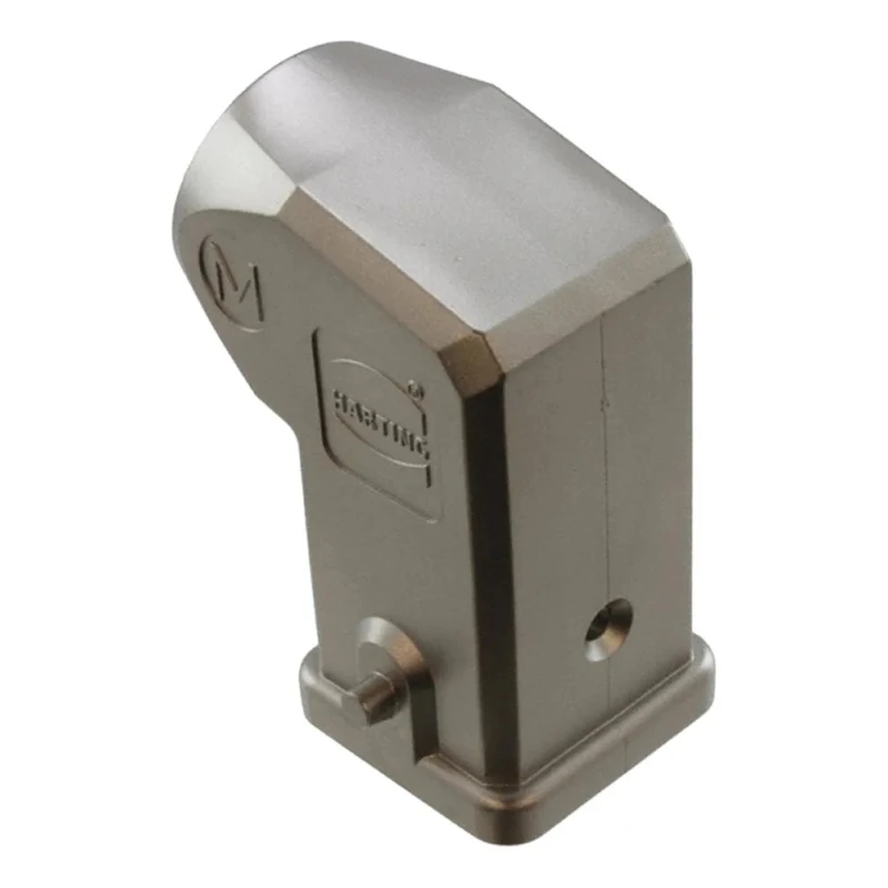 HARTING Heavy Duty Power Connector Hood Bulkhead Mount IP44 IP67 Stainless Steel Operating Temp -40°C to +125°C 19440031643