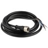 Banner Female 5 way Straight to Unterminated Free End Sensor Actuator Cable 250V AC, 2 m MQDC1-506