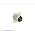 Souriau Sunbank by Eaton Circular Connector, 4 Contacts, Flange Mount, Standard Size, Plug, Female, IP68 IP69K UT00104SH