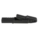 Hirschmann Test & Measurement Black Crocodile Clip Brass Contact 25A Insulated 932146100